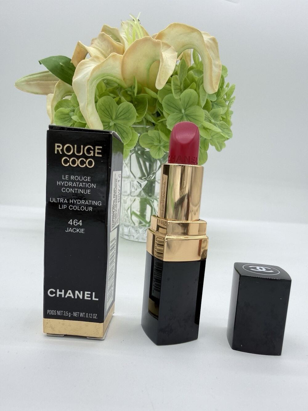Chanel Rouge Coco Ultra Hydrating Lip Colour 464 Jackie 3.5g / 0.12oz